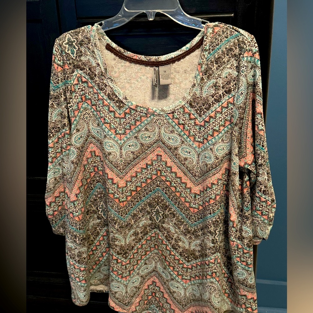 New Directions sweater top, size 1x